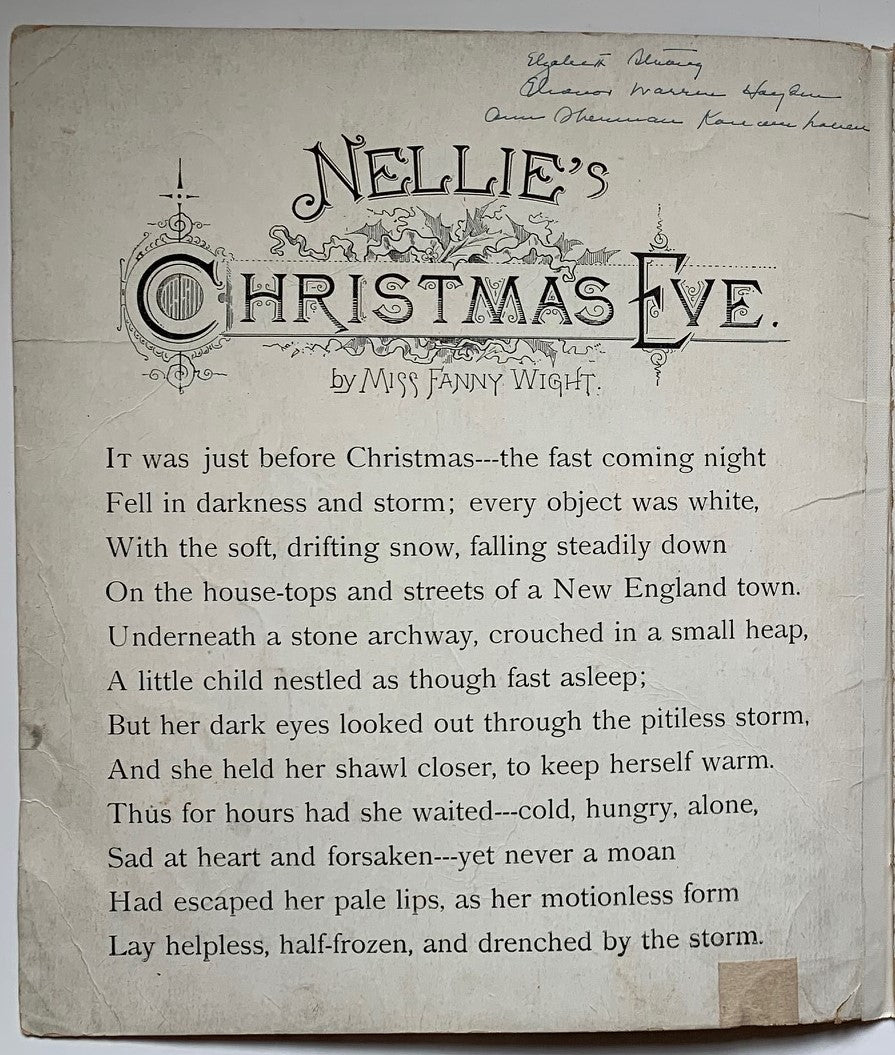 Nellie's Christmas Eve