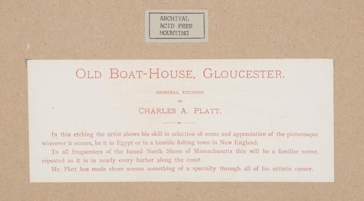 Old Boat-house, Gloucester