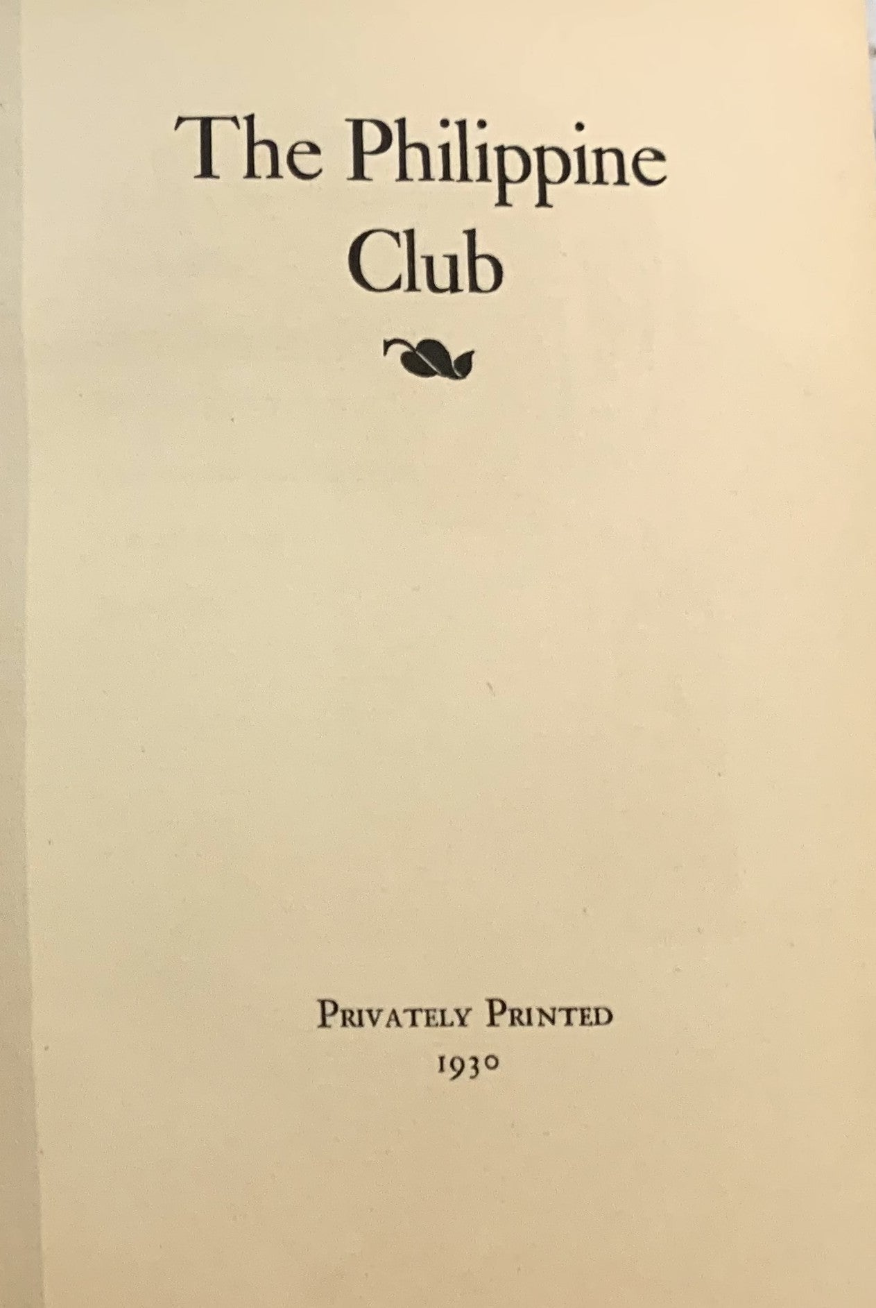 The Philippine Club