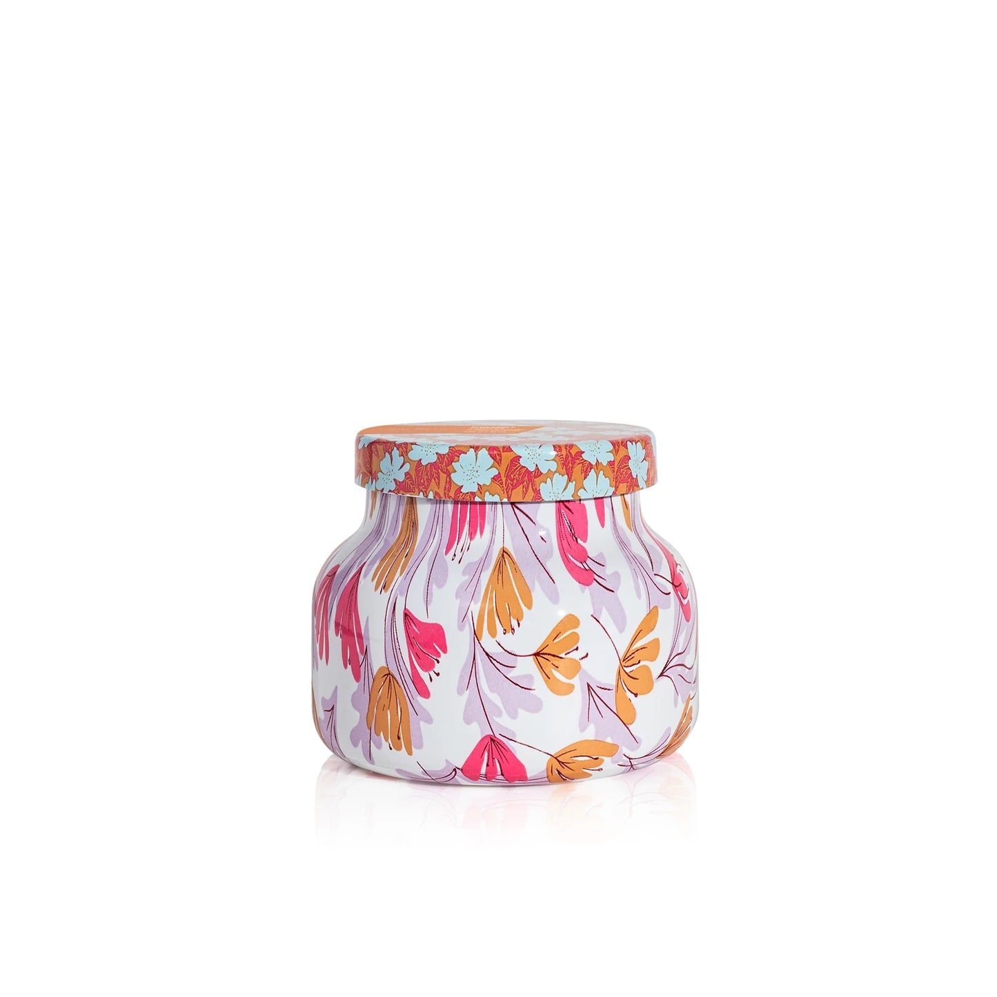 Pineapple Flower Pattern Play Petite Candle, 8 oz