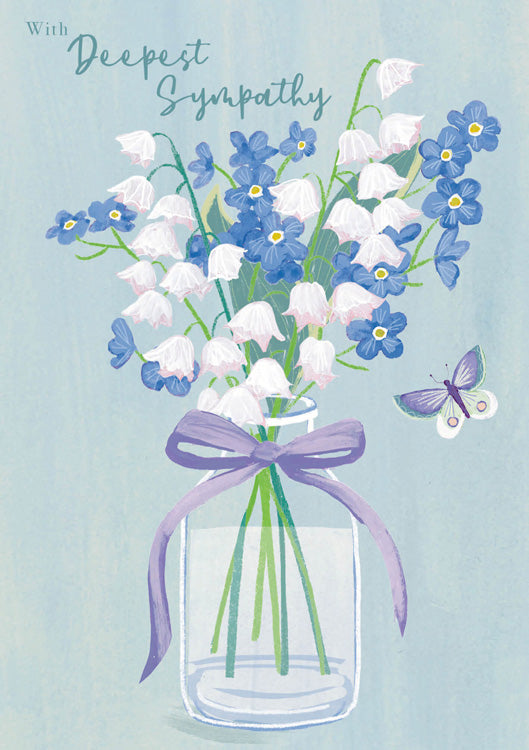 Lily Sympathy Card