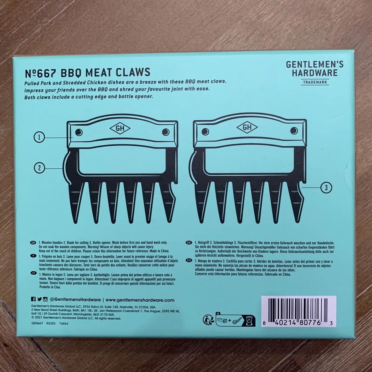 BBQ Meat Claws