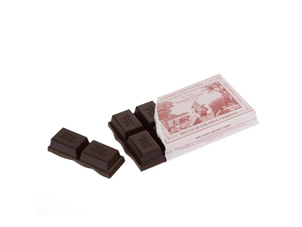 Simon Coll 70% Drinking and Chocolate with Chili