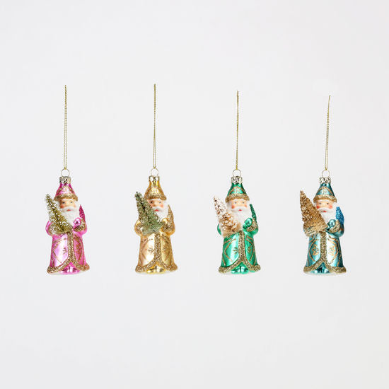 Santa with sisal tree Ornament