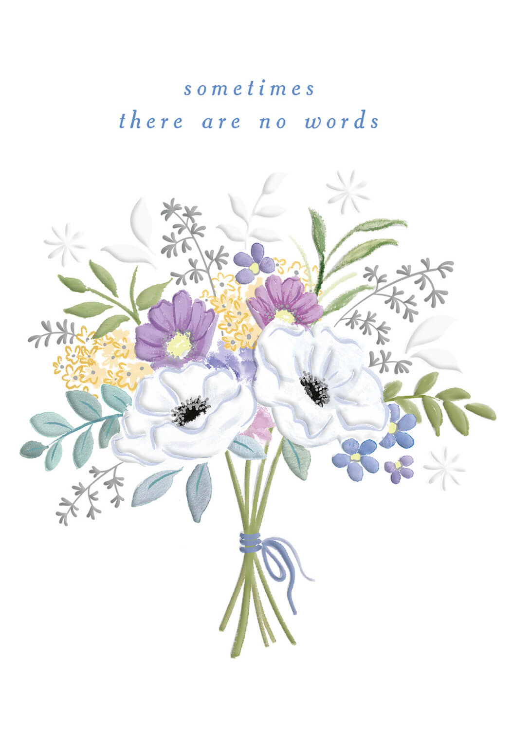 No Words Sympathy Card
