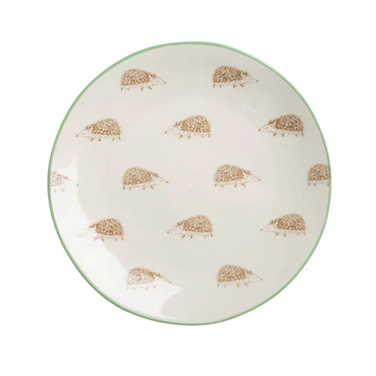 Hedgehogs Stoneware Small Side Plate