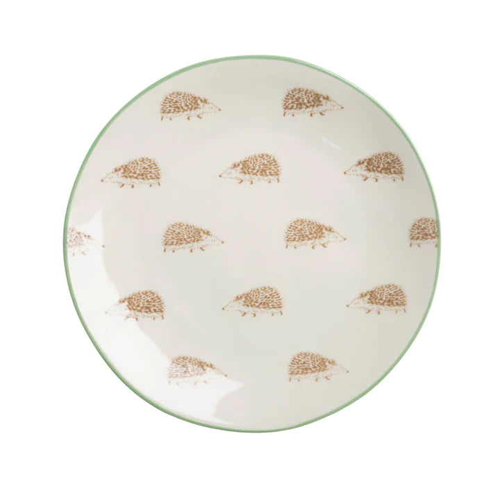 Hedgehogs Stoneware Small Side Plate