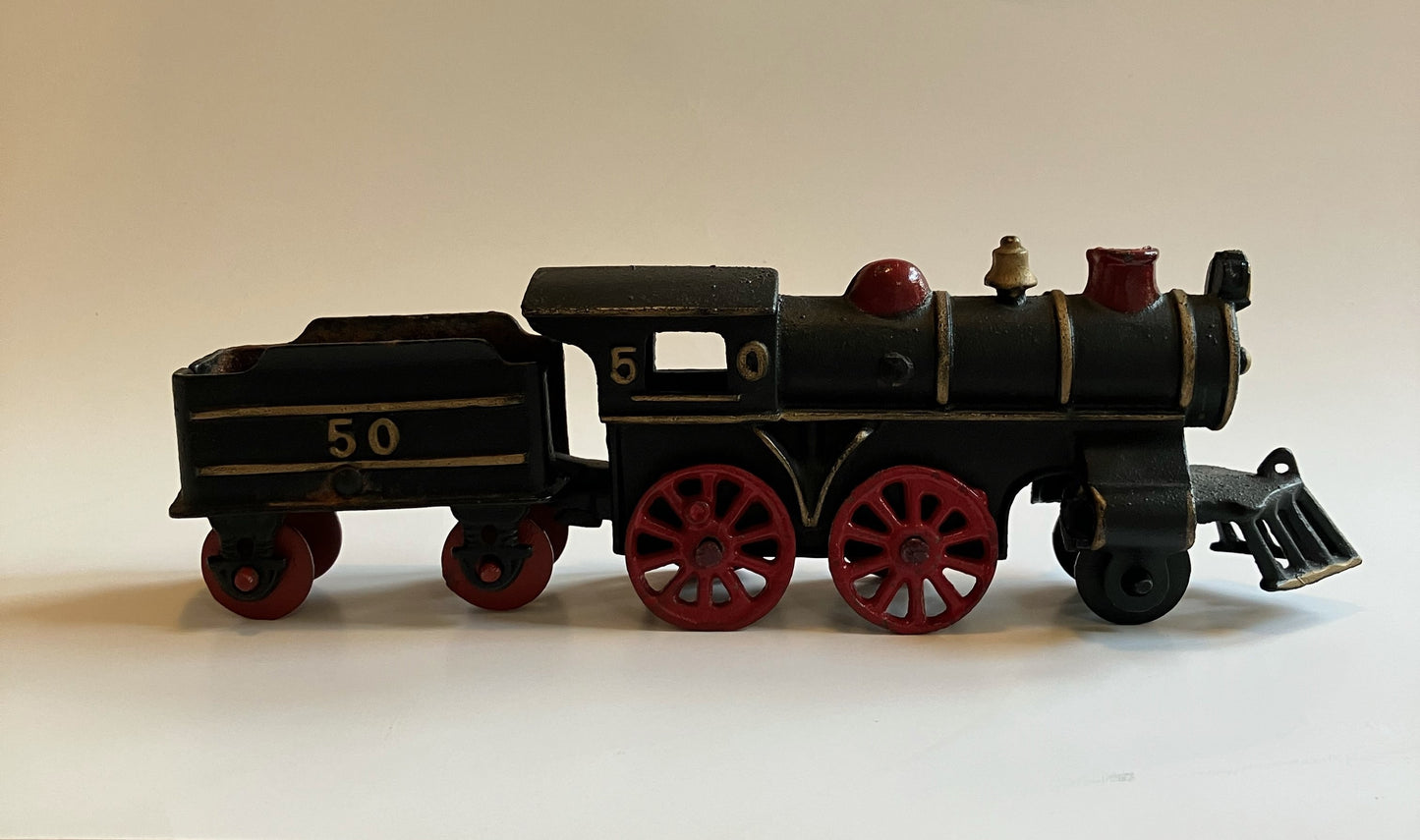 Vintage Cast Iron Train
