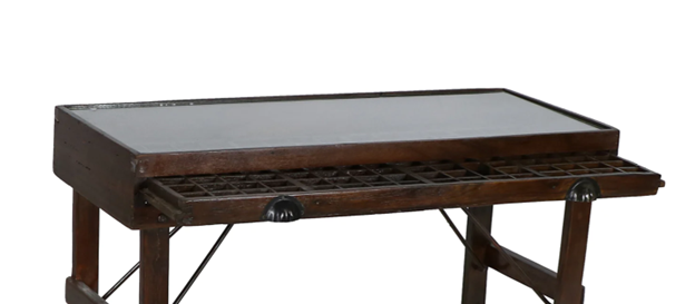 Collectors Print Tray Desk