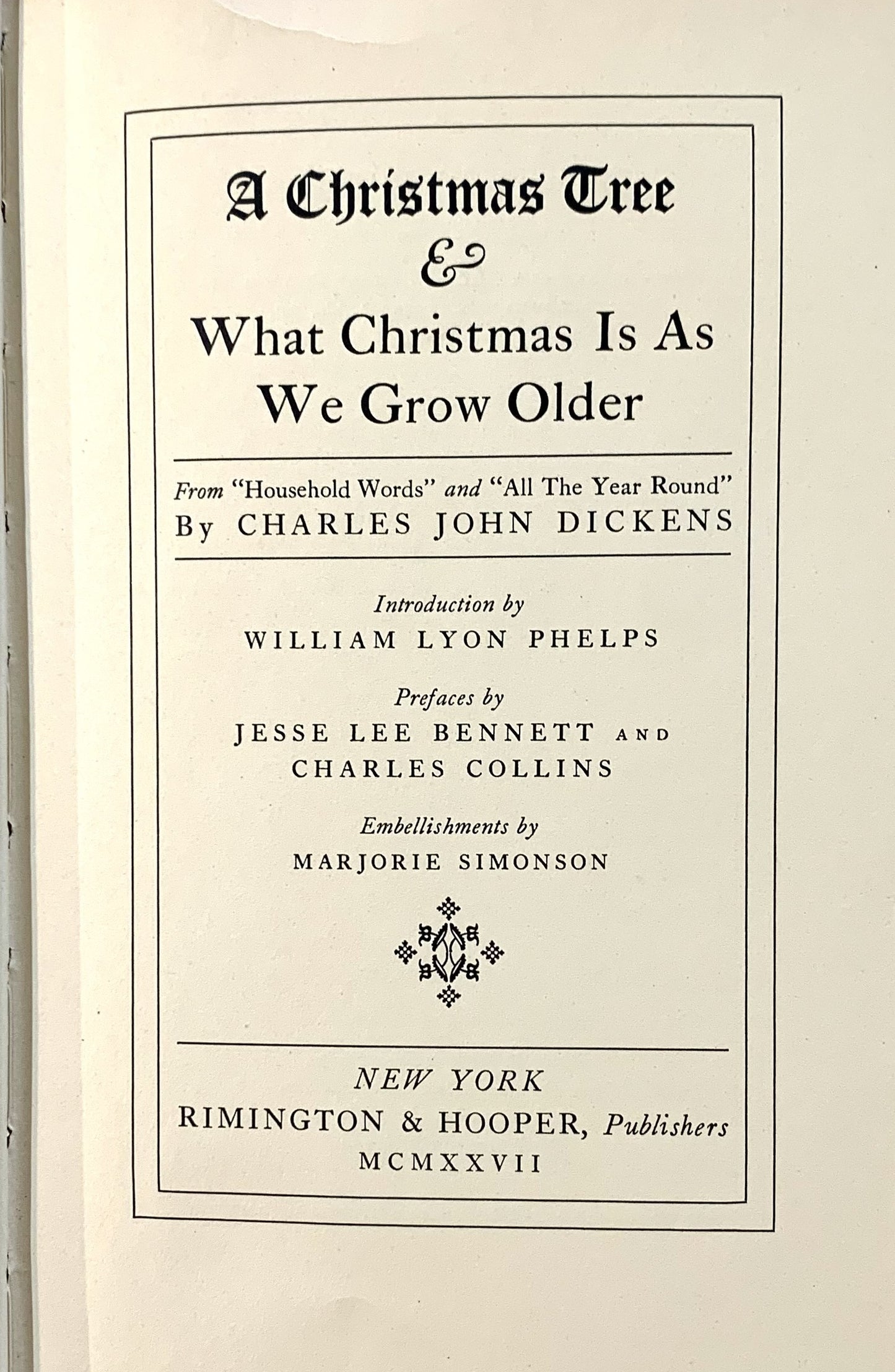 A Christmas Tree & What Christmas Is As We Grow Older