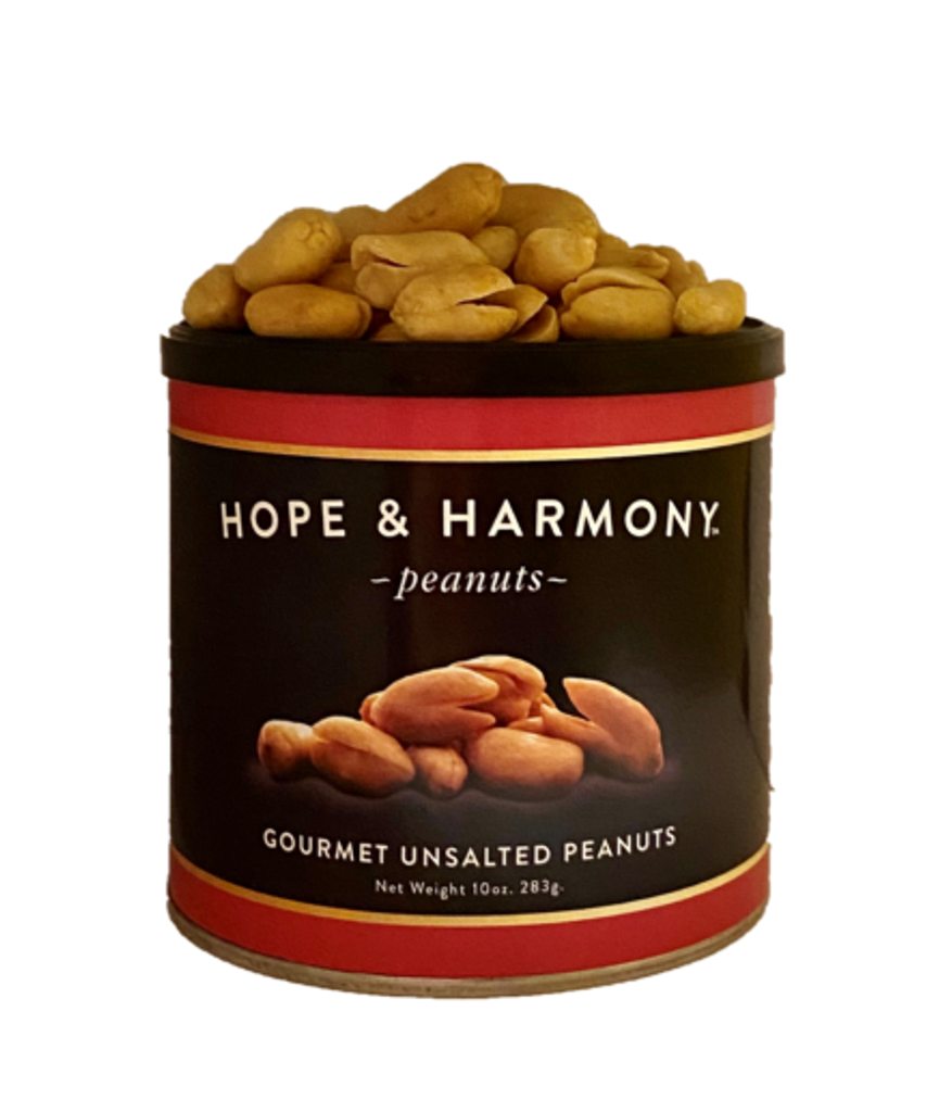 UNSALTED VIRGINIA PEANUTS 10 OZ