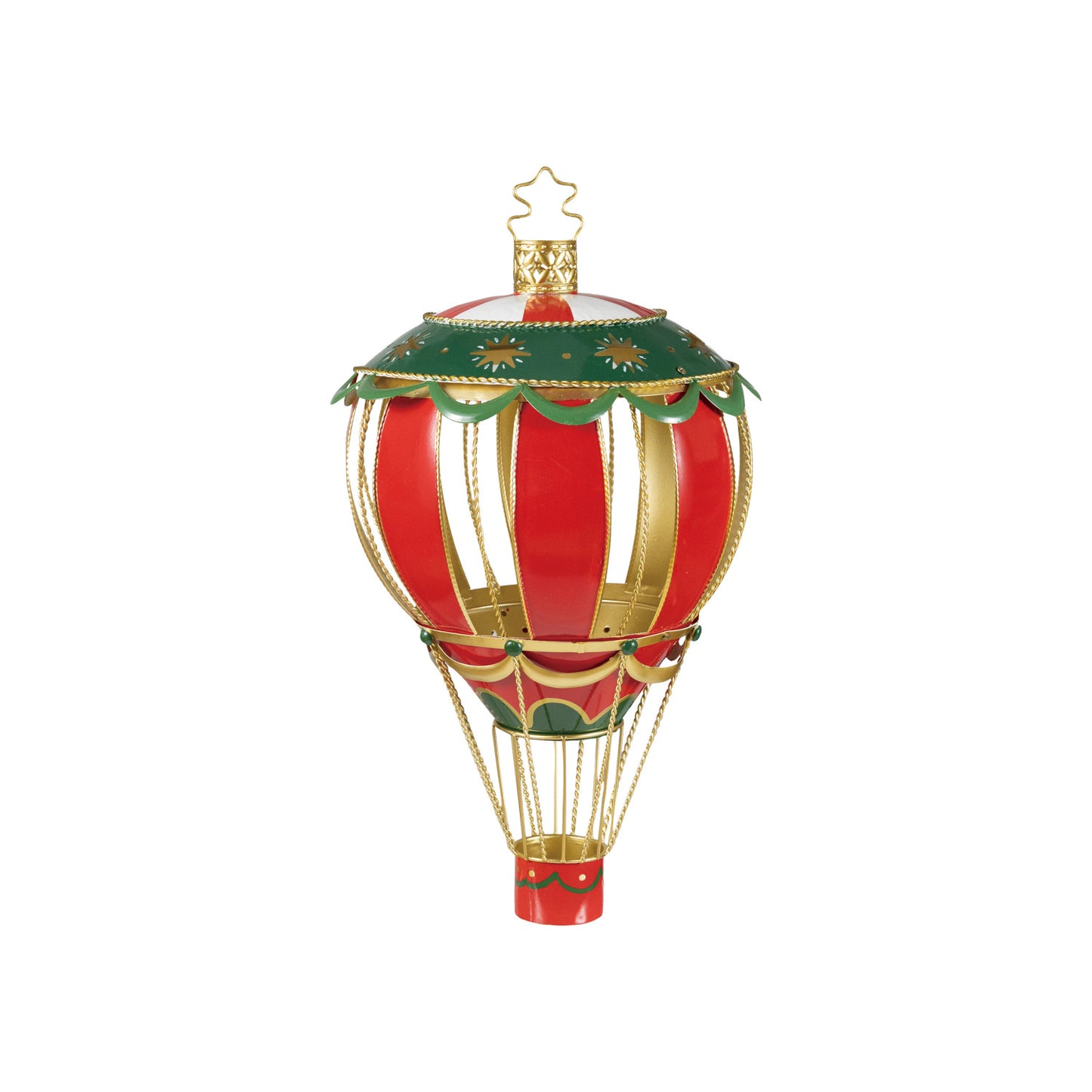 Metal Oversized Hot Air Balloon Ornament