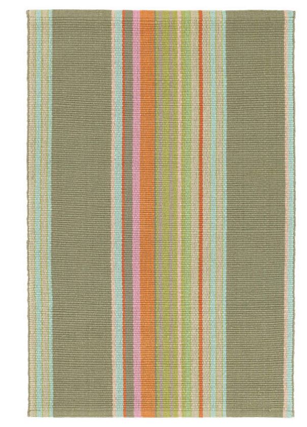 2x3 Rug, Stone Soup Woven Cotton