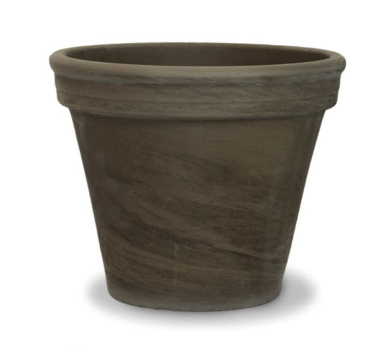 Dark Basalt Clay Pot