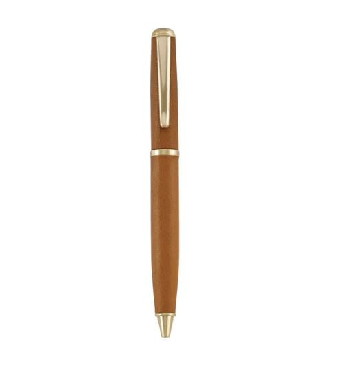 Leather Wrapped Pen British Tan