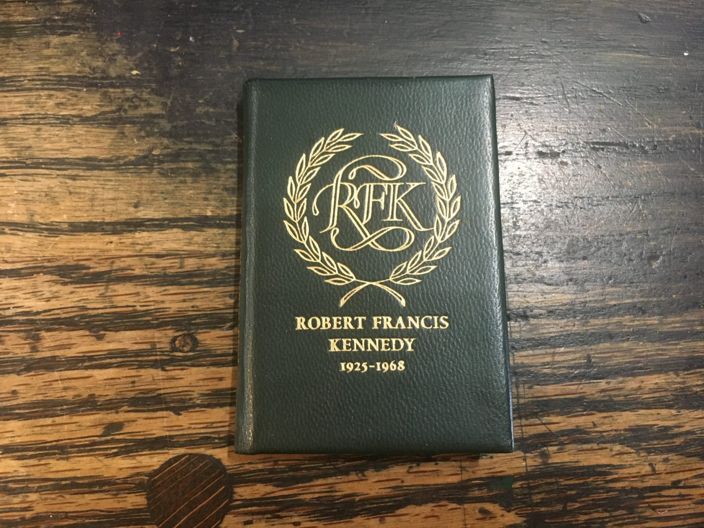 The Eugoly to United States Senator Robert F. Kennedy