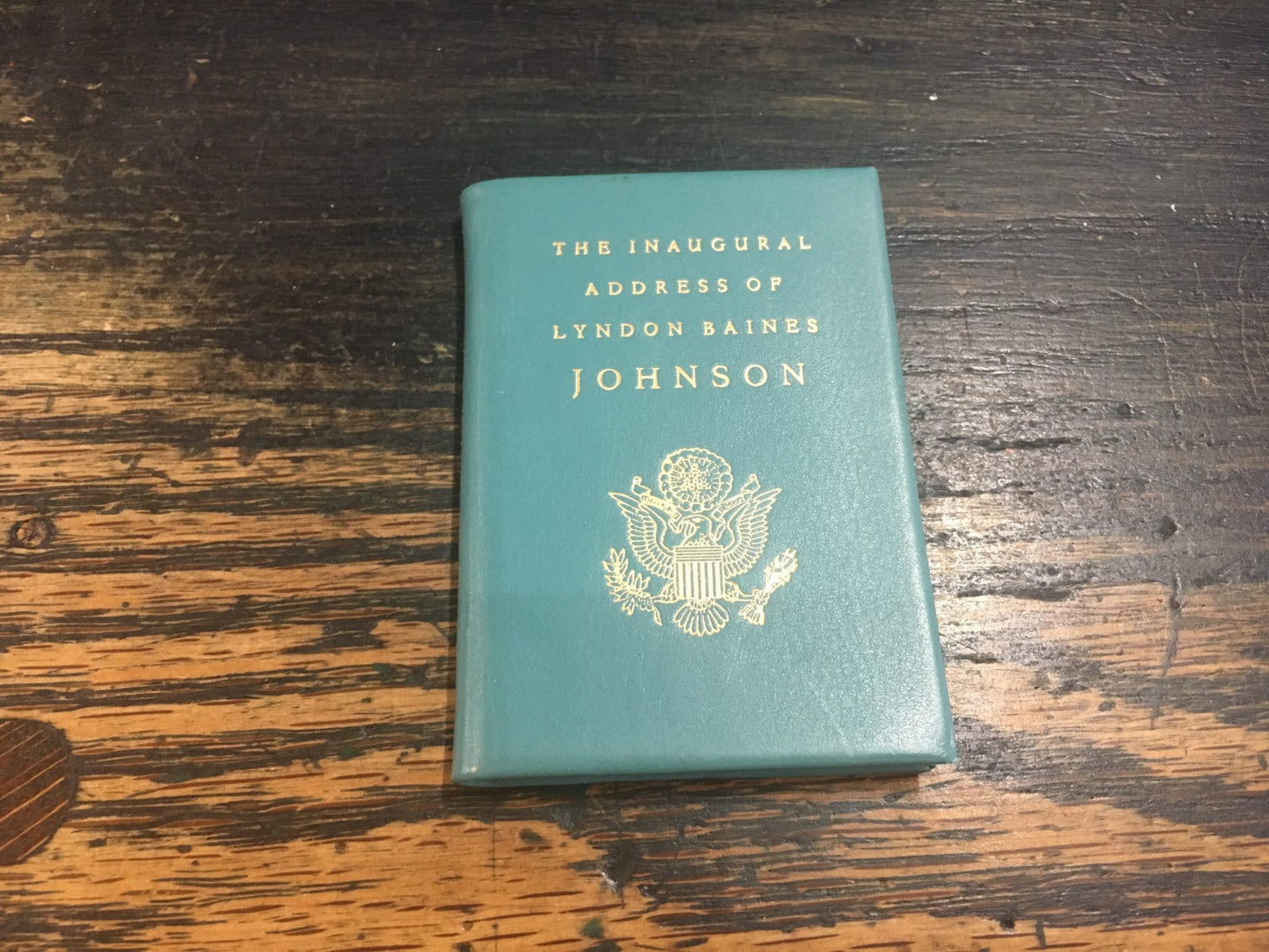 The Inaugural Address of Lyndon Baines Johnson, President of the United States, Delivered at the Capitol Washington January 20, 1965