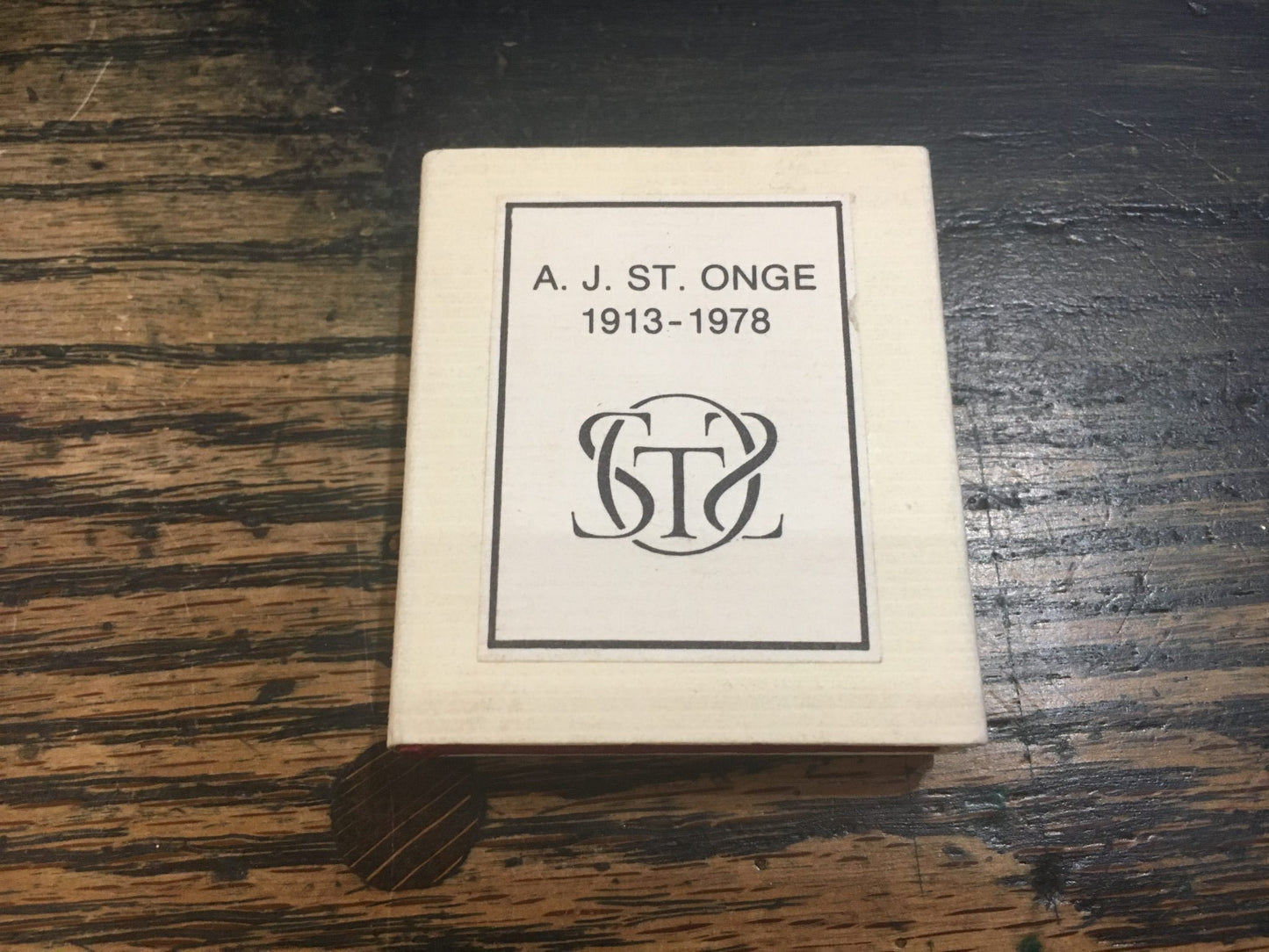 The Bibliomidgets of Achille J. St. Onge, A Memorial and a Bibliography