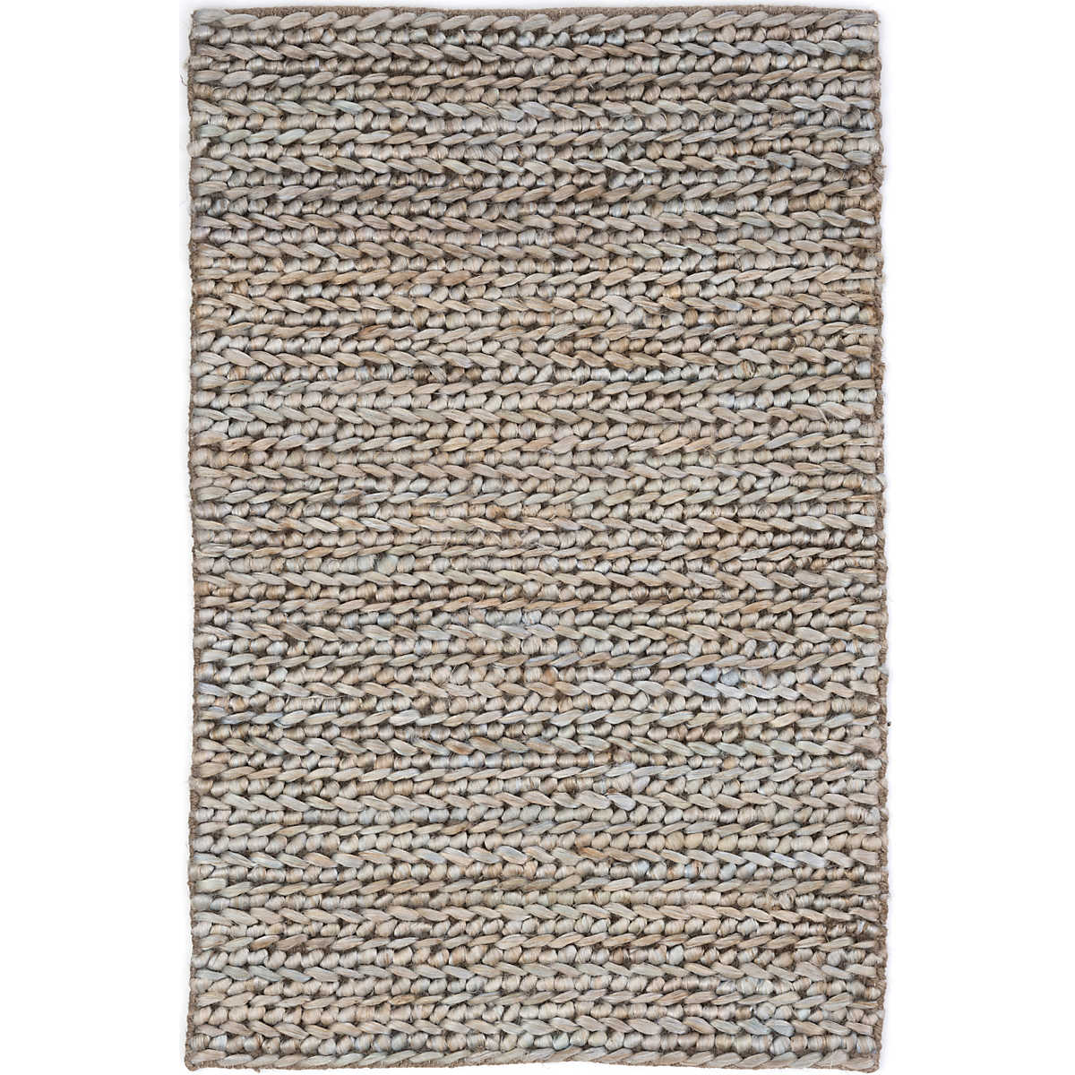 2x3 Rug, Jute Woven Seaglass