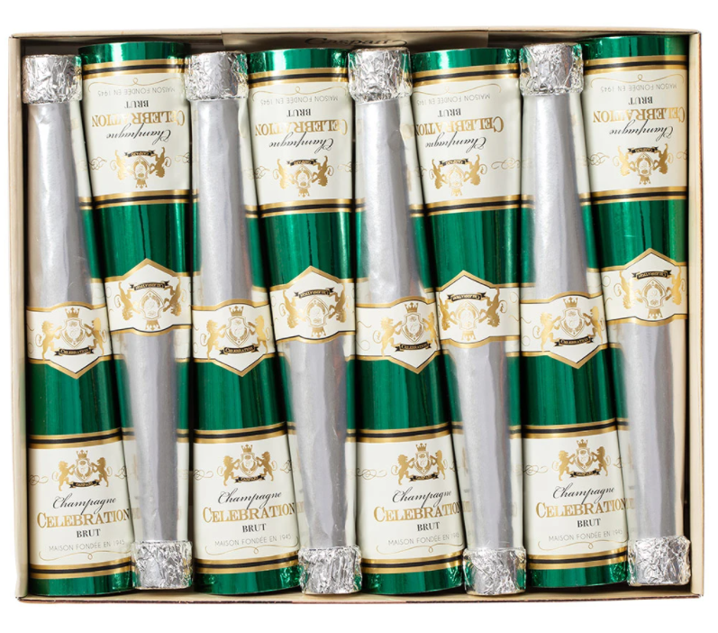 Champagne Bottle Cone Celebration Crackers