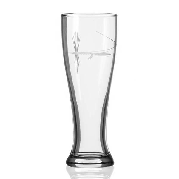 Fly Fishing Beer Pilsner Glass