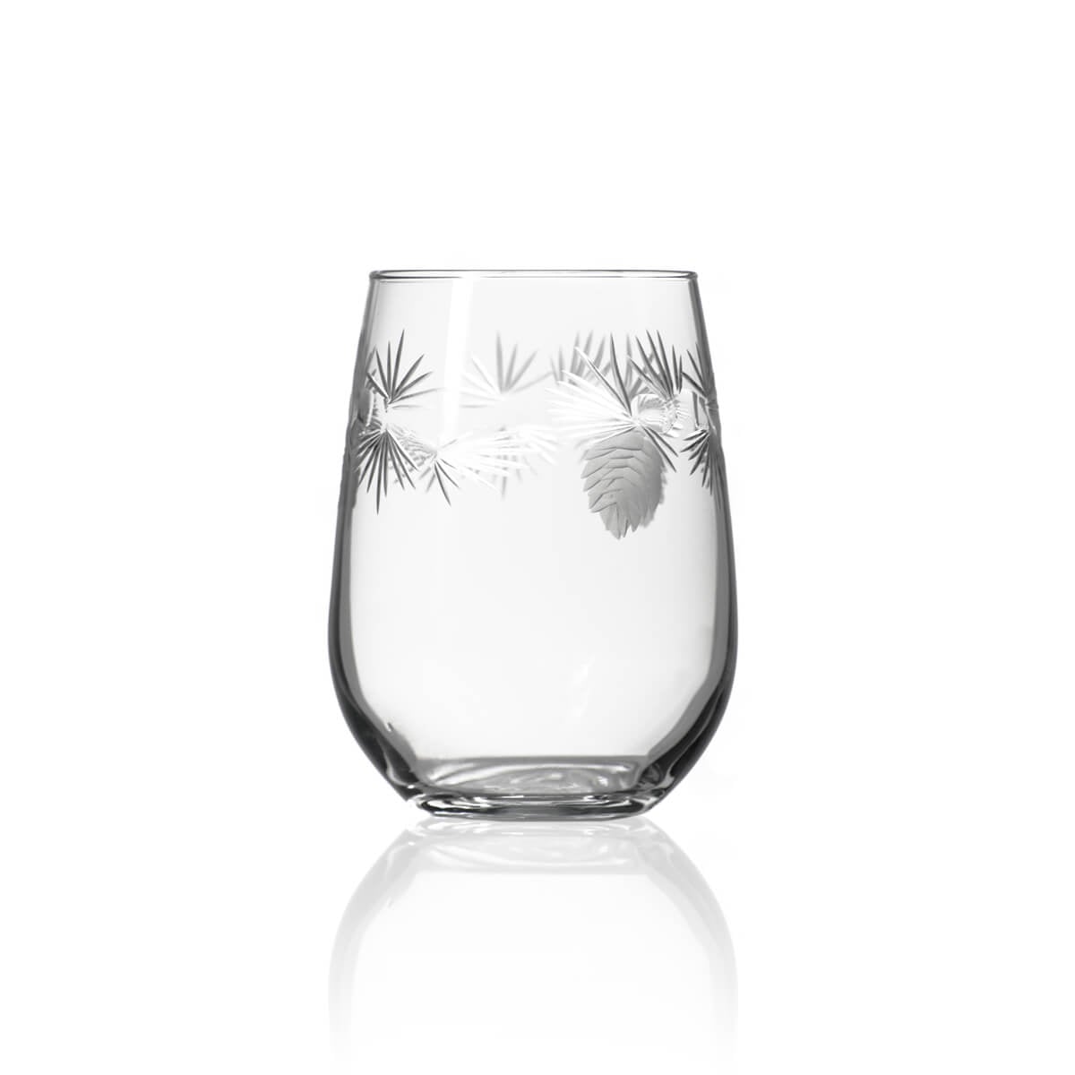 Icy Pine Stemless Wine Tumbler