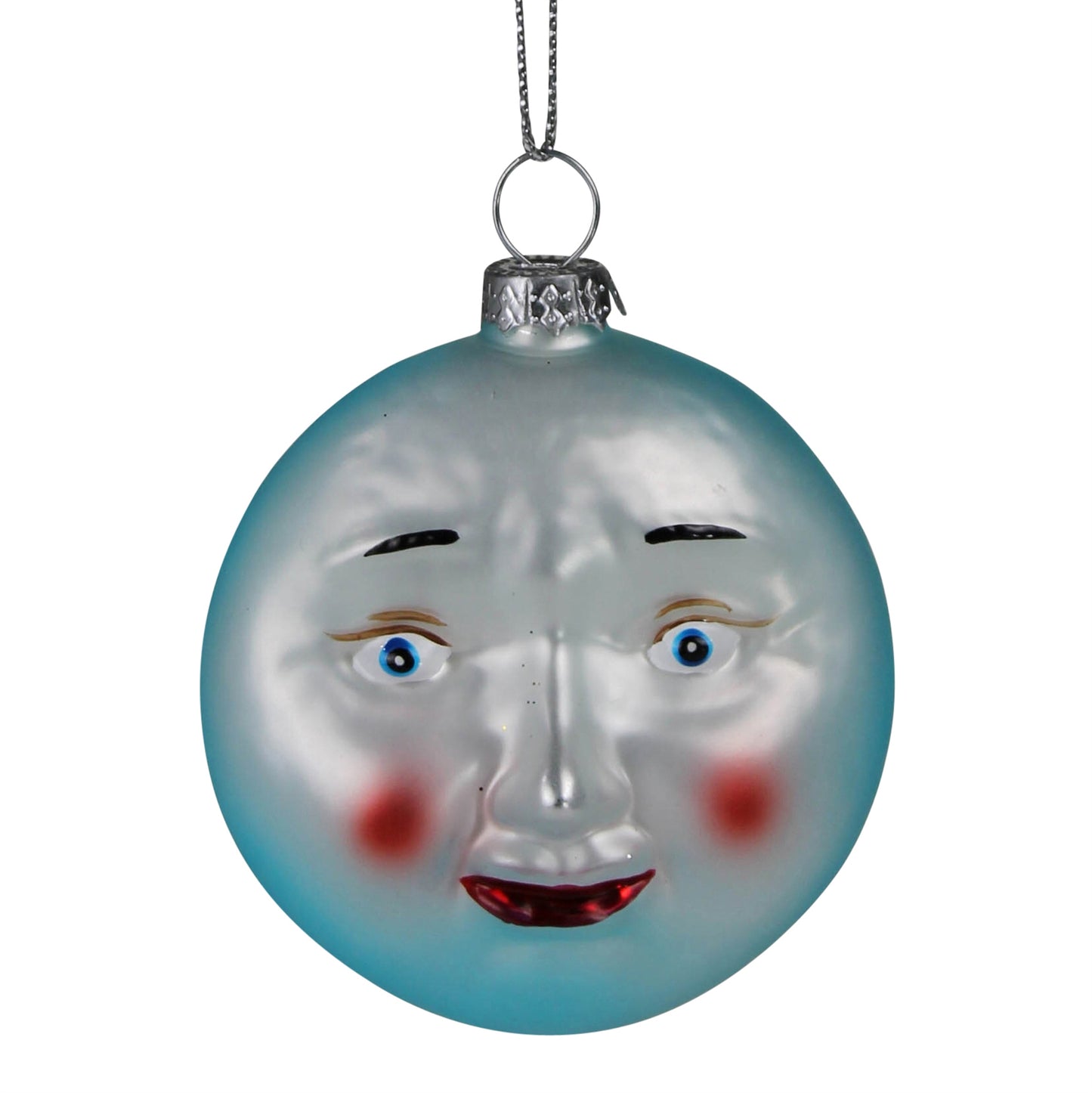 Petite Moon Ornament - Glass