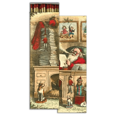Matches Naughty or Nice Fireplace