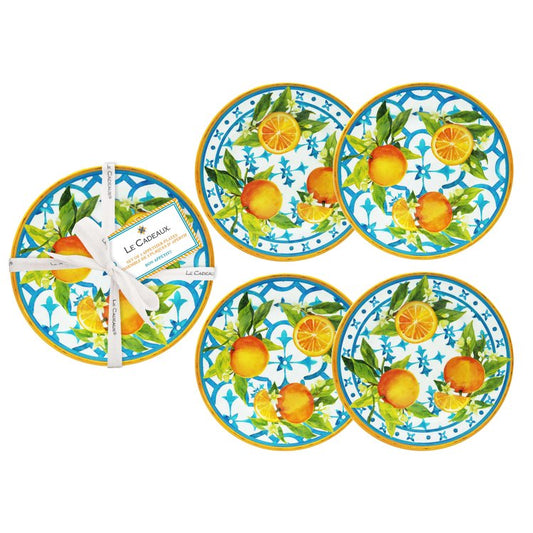 Valencia Appetizer Plates set of 4