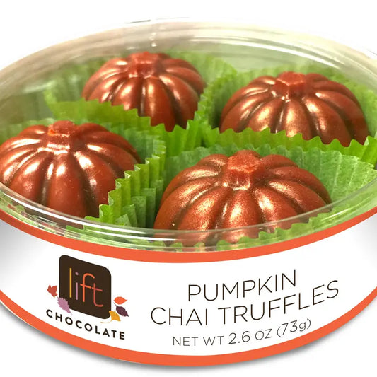 Fall Halloween Pumpkin Chai Truffles