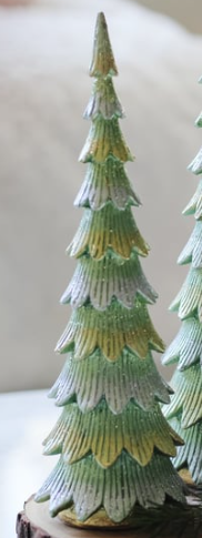 10.5" Tabletop Christmas Tree Green Dream