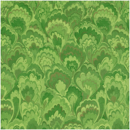 Marbled Ceramica Green & Gold Roll Wrap