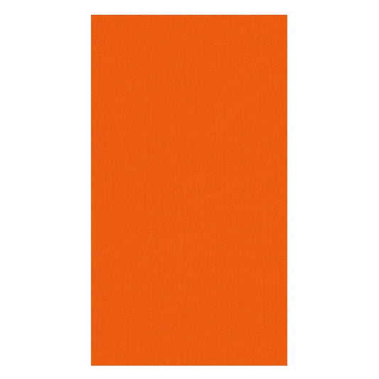 Guest Towel Paper Linen Tangerine