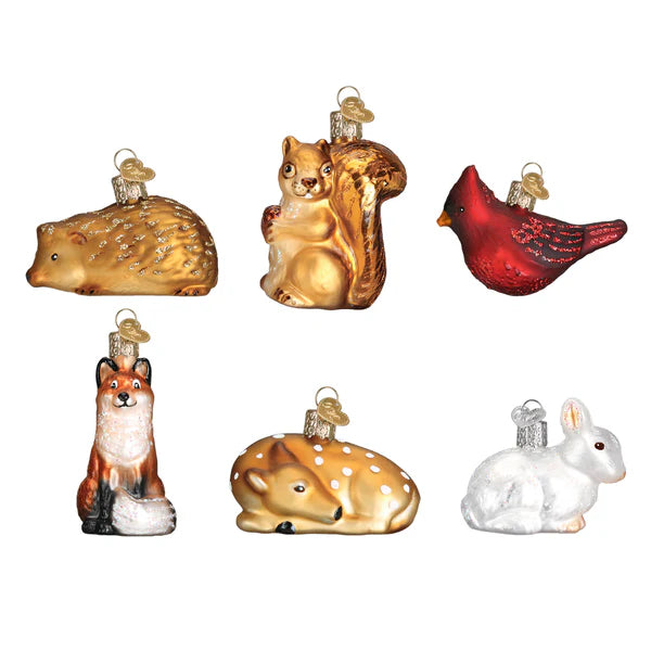 Mini Woodland Animal Set of 6