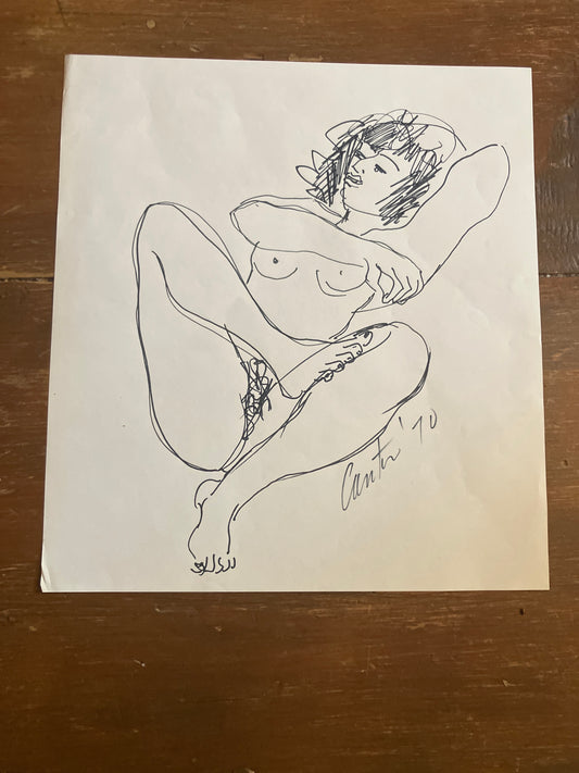 Woman Resting
