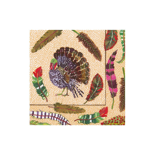 Cocktail Napkin Plumage