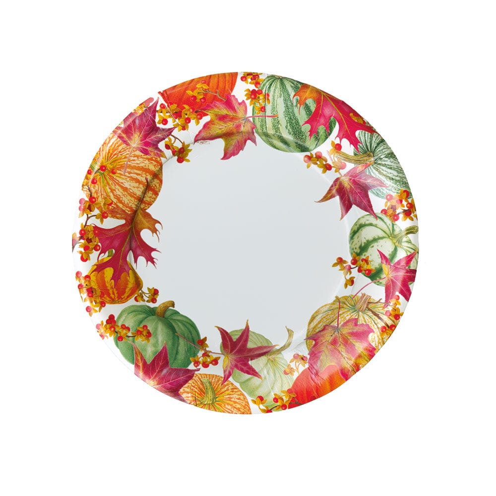 Salad Plates Gourds and Leaves