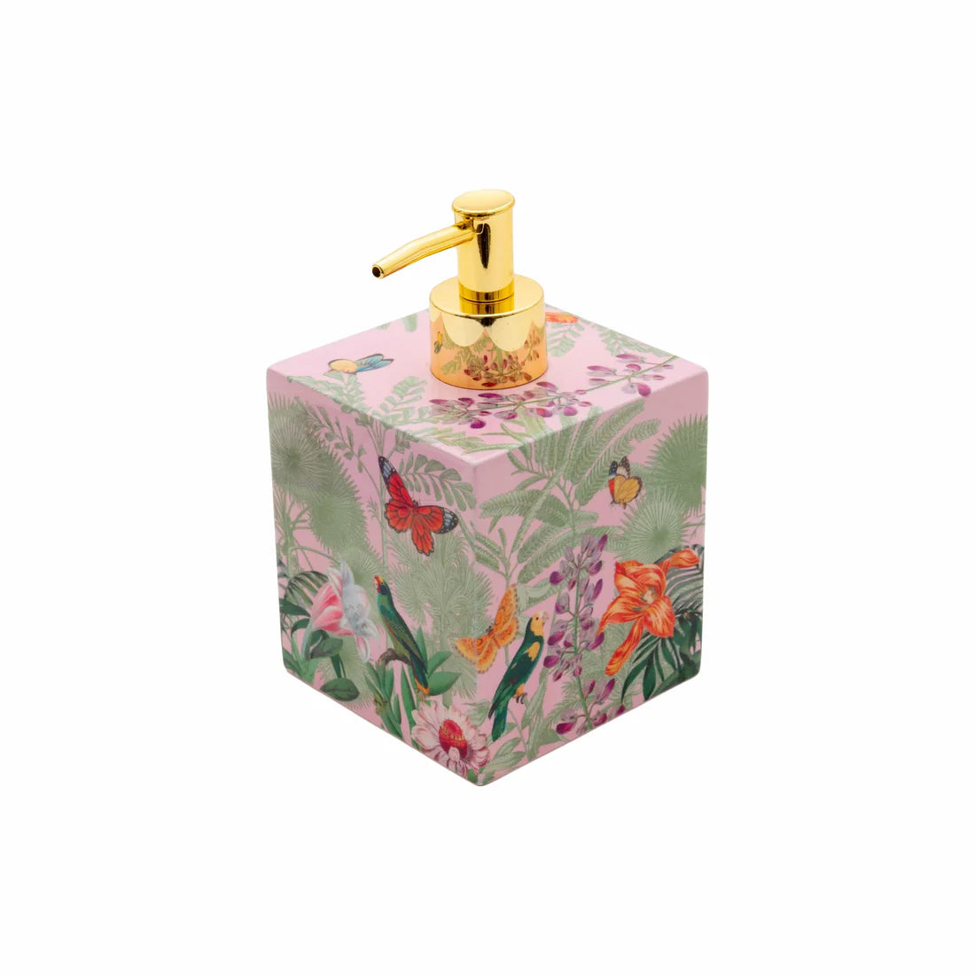 Paradise Garden Lacquer Soap Dispenser