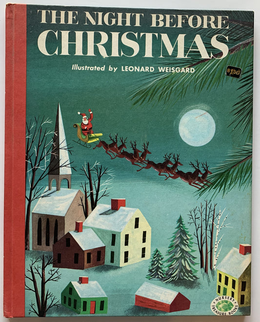 The Night Before Christmas illustrated by Leonard Weisgard 1975 edition