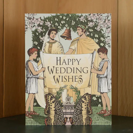 Roman Wedding Card