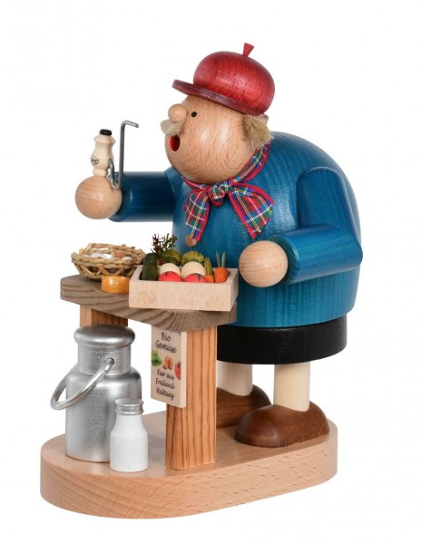 Smoker Smoking Man Organic Farmer