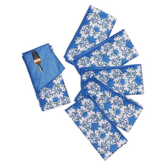 Tilly blu Dinner Napkin set of 6