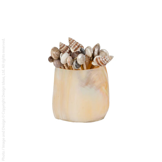 Cala Shell Serving Picks set of 25