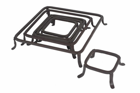 Square Iron Trivet #4