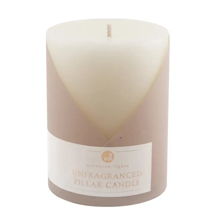 UnFragranced Pillar Candle 3'' x 4''