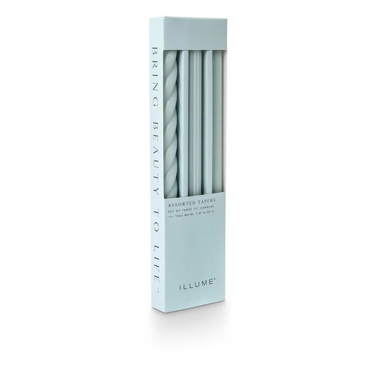 Assorted Tapers 3 pack Fresh Sea Salt
