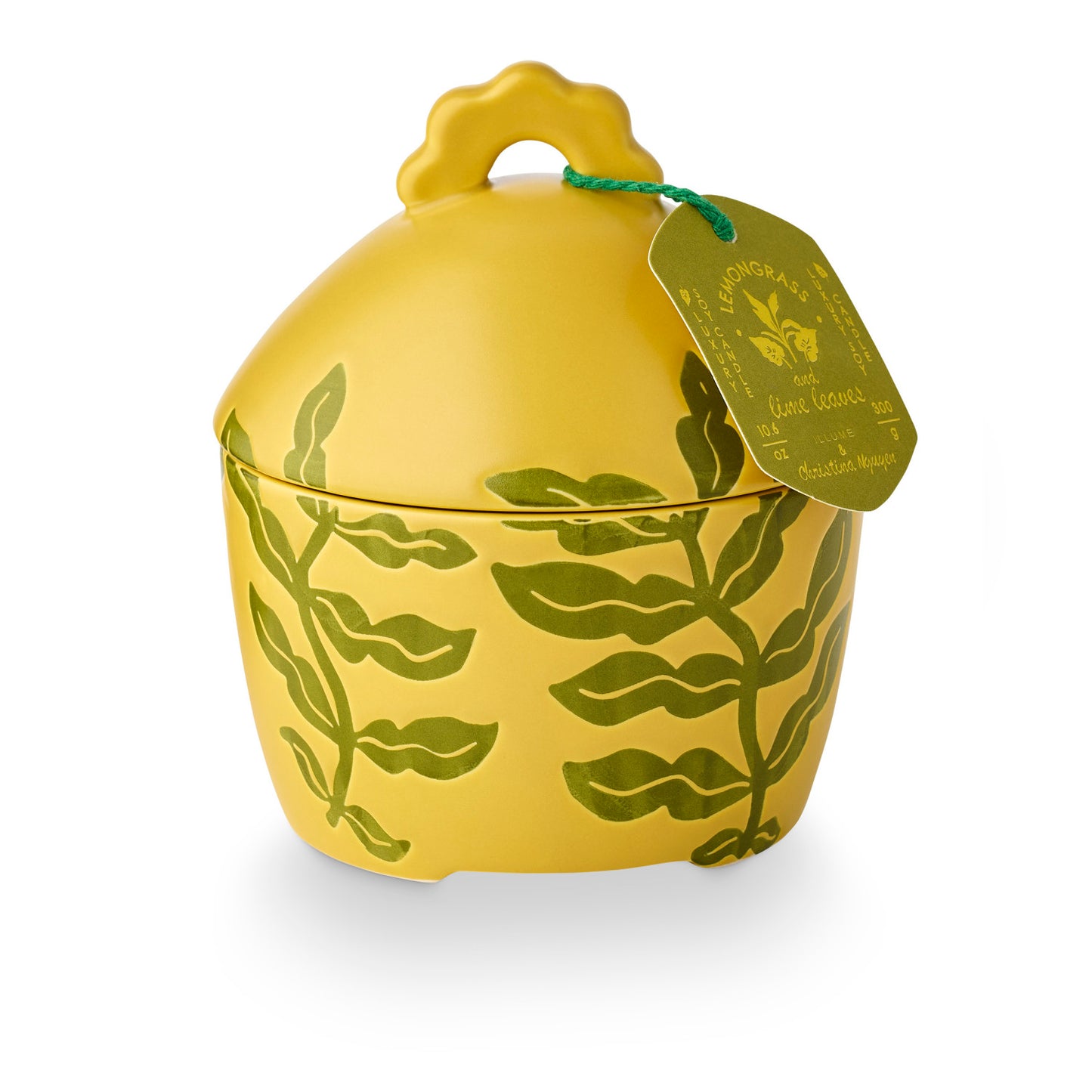 Lemongrass & Lime Leaves Lidded Ceramic