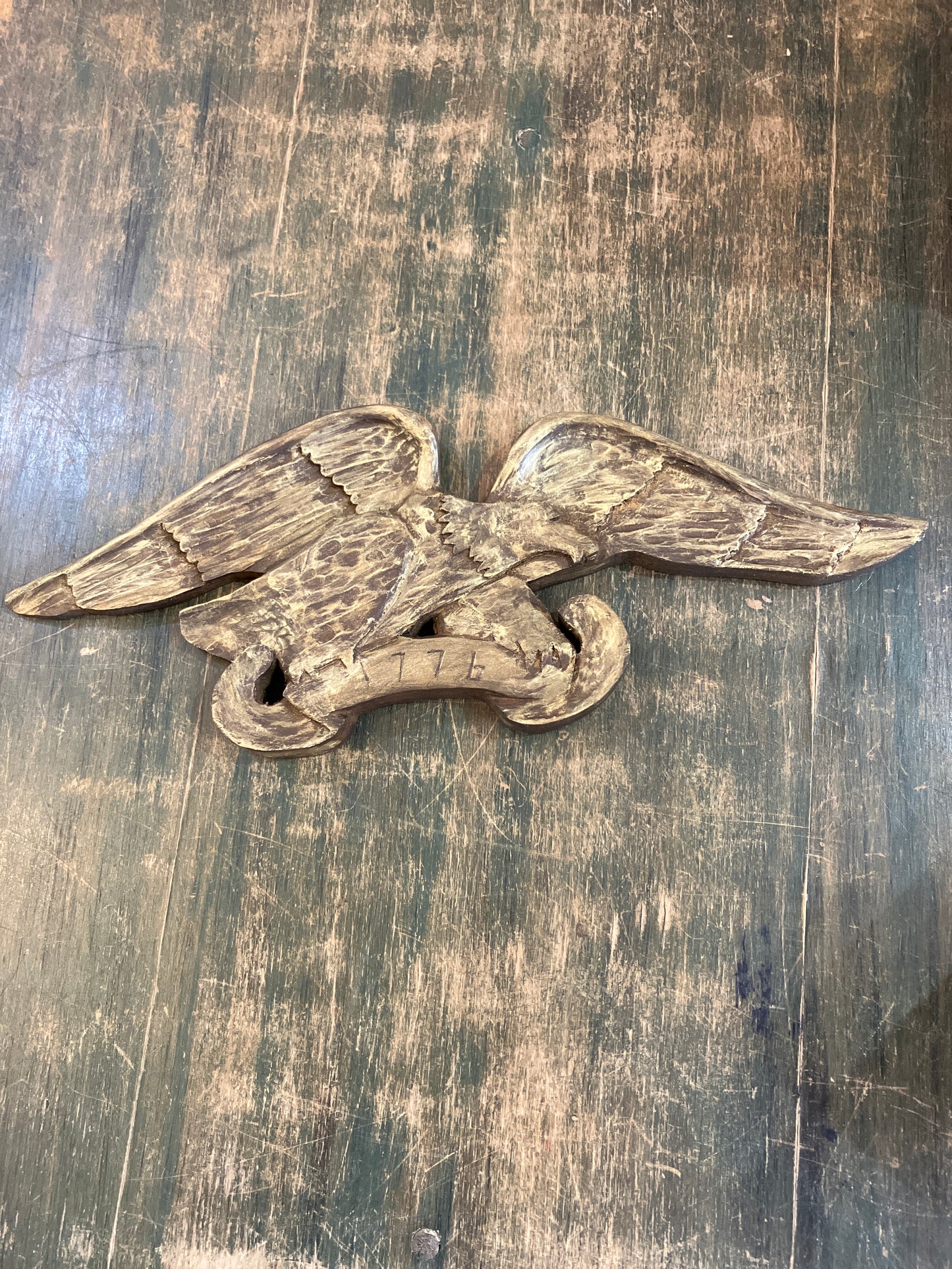 Carved Wood Eagle