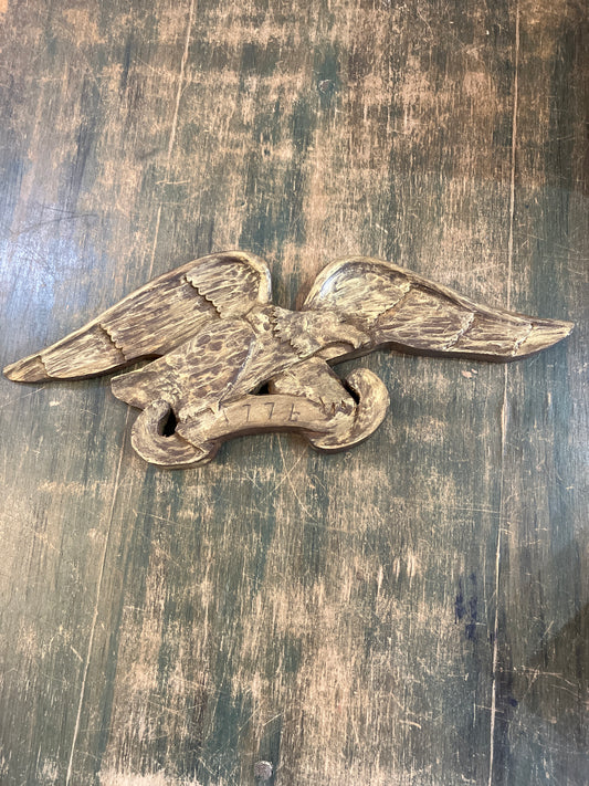 Carved Wood Eagle
