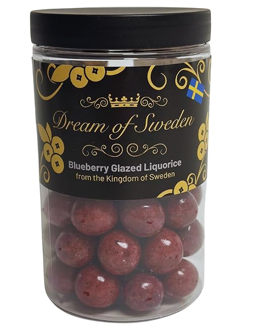 Blueberry Glazed Liquorice